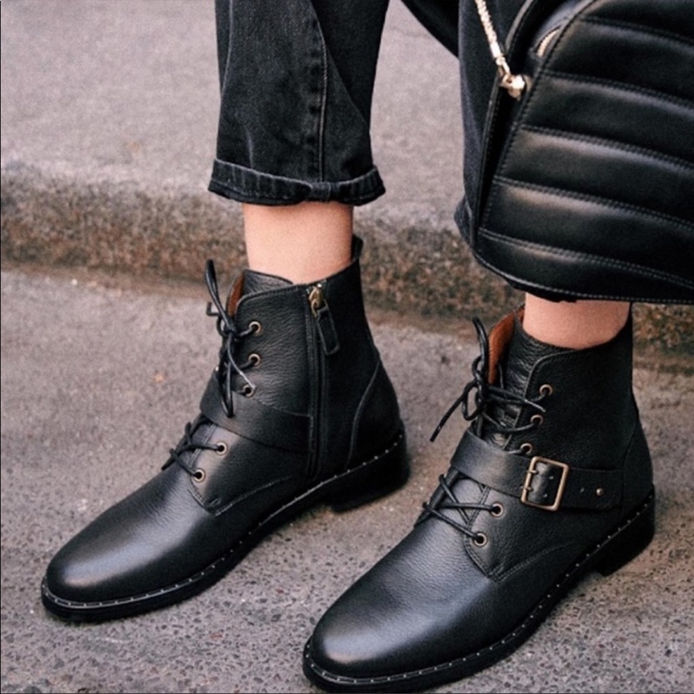 SEZANE Laeticia black boot 36